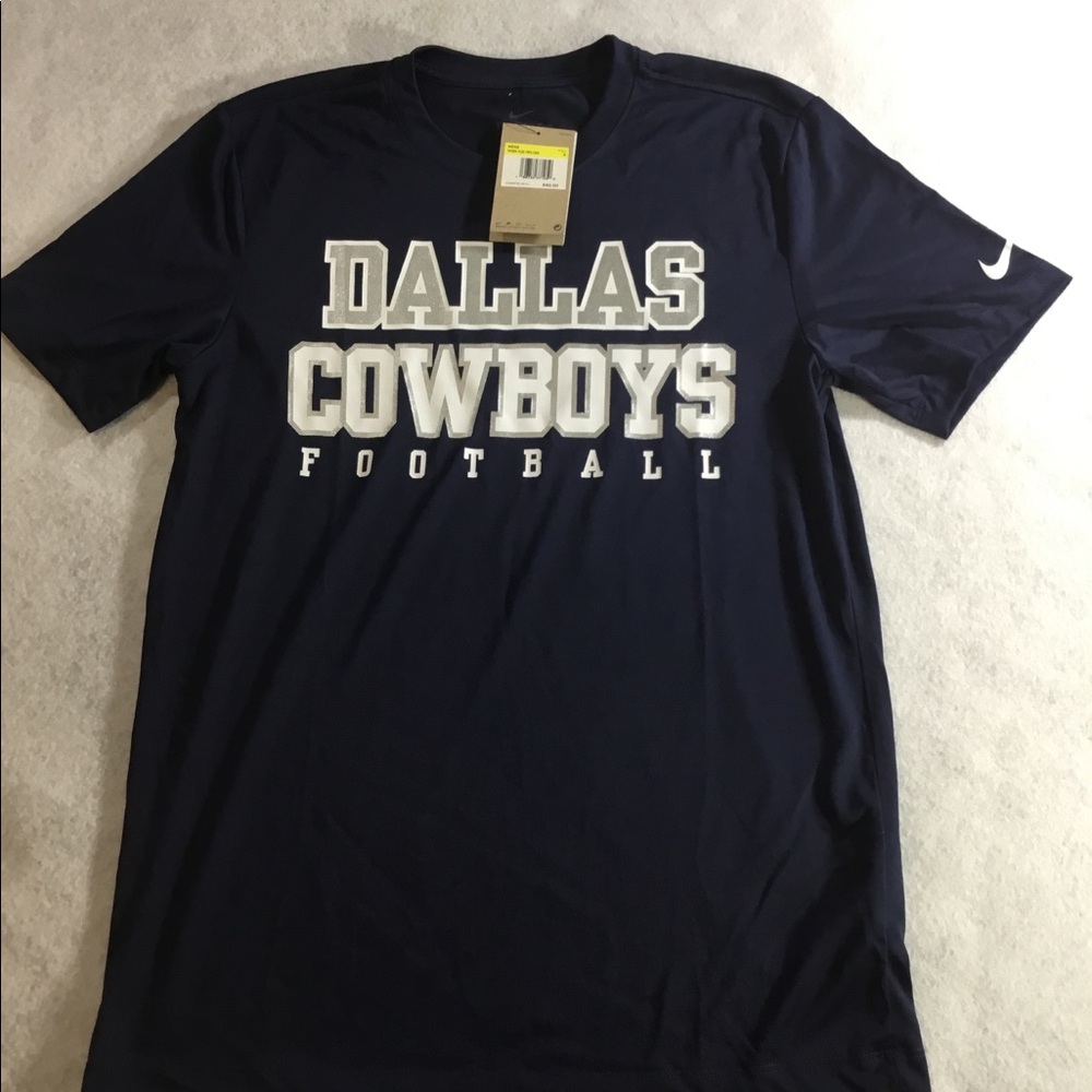 Nike Dallas Cowboys SS Dri_Fit Tee NWT size S